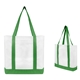 Non - Woven Tote Bag With Trim Colors
