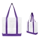 Non - Woven Tote Bag With Trim Colors