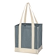 Non - Woven Two - tone Shopper Tote Bag