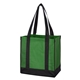 Non - Woven Two - tone Shopper Tote Bag