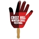 open hand fast hand fan (1 side) - paper products