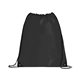 Orangebag Black 210D Lightweight Drawstring Backpack