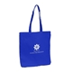 Orangebag Royal Blue 100 Cotton Sheeting Large Tote Bag with Gusset and Strap Handles