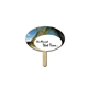 Oval Mini Hand Fan Full Color (2 Sides) - Paper Products