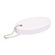 Oval Soft Floater Keychain