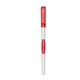Paper Mate® Write Bros Stick Pen White Barrel - Black Ink - Red
