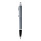 Parker IM Retractable Ballpoint Pen, Light Blue Grey w / Chrome Trim, Medium Point, Black Ink