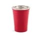 Party Time Stainless Tumbler - 17 oz - Red