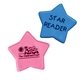 Pastel Stars Imprintable Eraser - 1 1/4 Diameter Pastel Star