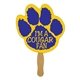 Paw Print Stock Shape Fan - Paper Products