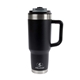 Pelican Porter(TM) Dual 40 oz Dual Lid, Recycled Double Wall Stainless Steel Travel Tumbler