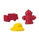 Pencil Top Stock Eraser - Firefighter Collection