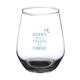 Perfected 12 oz Silicia Stemless Wine