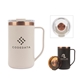 Perka(R) Guji 15 oz Recycled Steel and Coffee Grounds Mug