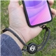 Phone Holder Wristlet W / Recycled Cord