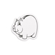 Pig Shaped Rubber Jar Opener