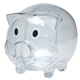 Plastic Piggy Bank with Removable Bottom Plug
