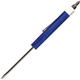 pocket screwdriver - 1/8 flat tip blade w / hex bit top