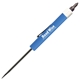 pocket screwdriver - 1/8 flat tip blade w / hex bit top