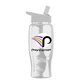 Poly - Pure - 27 oz Bottle - Flip Straw Lid - Digital