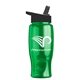 Poly - Pure - 27 oz Bottle - Flip Straw Lid