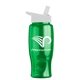Poly - Pure - 27 oz Bottle - Flip Straw Lid