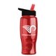 Poly - Pure - 27 oz Bottle - Flip Straw Lid