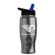 Poly - Pure - 27 oz Bottle - Flip Straw Lid
