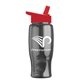 Poly - Pure - 27 oz Bottle - Flip Straw Lid
