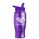 Poly - Pure - 27 oz Bottle - Flip Straw Lid