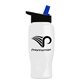 Poly - Pure - 27 oz Bottle - Flip Straw Lid