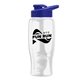 Poly - pure - 27 oz Transparent Bottle with Drink thru lid
