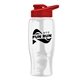 Poly - pure - 27 oz Transparent Bottle with Drink thru lid