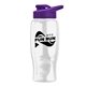 Poly - pure - 27 oz Transparent Bottle with Drink thru lid