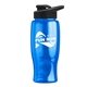 Poly - pure - 27 oz Transparent Bottle with Drink thru lid