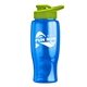 Poly - pure - 27 oz Transparent Bottle with Drink thru lid