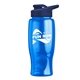 Poly - pure - 27 oz Transparent Bottle with Drink thru lid