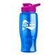 Poly - pure - 27 oz Transparent Bottle with Drink thru lid