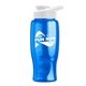 Poly - pure - 27 oz Transparent Bottle with Drink thru lid