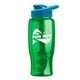 Poly - pure - 27 oz Transparent Bottle with Drink thru lid