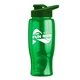 Poly - pure - 27 oz Transparent Bottle with Drink thru lid