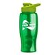 Poly - pure - 27 oz Transparent Bottle with Drink thru lid