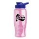 Poly - pure - 27 oz Transparent Bottle with Drink thru lid