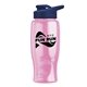 Poly - pure - 27 oz Transparent Bottle with Drink thru lid