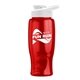 Poly - pure - 27 oz Transparent Bottle with Drink thru lid