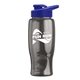 Poly - pure - 27 oz Transparent Bottle with Drink thru lid