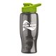Poly - pure - 27 oz Transparent Bottle with Drink thru lid