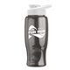 Poly - pure - 27 oz Transparent Bottle with Drink thru lid