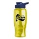 Poly - pure - 27 oz Transparent Bottle with Drink thru lid