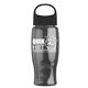 Poly - Pure - 27 oz Transparent Bottle With Oval Crest Lid